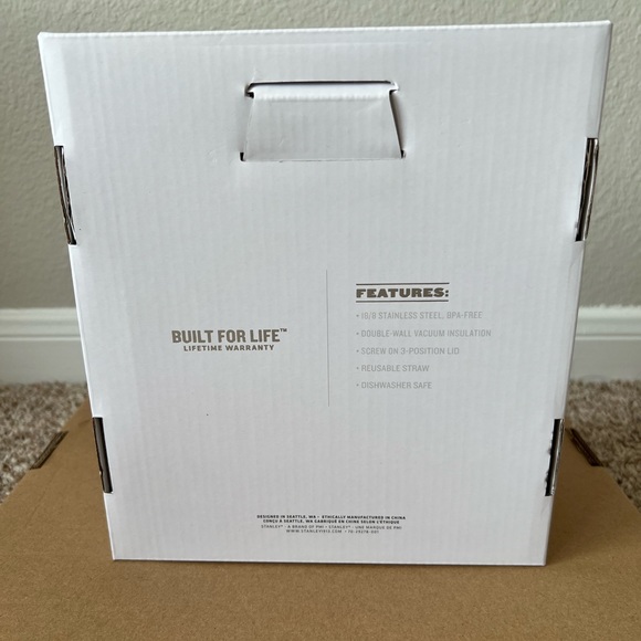 Stanley 2pk 20oz Quencher Adventure Tumblers - Parfait Ombre/Parfait Pearlescent - Picture 3 of 6